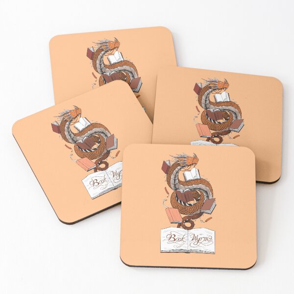 Item preview, Book Wyrm (amber) designed and sold by elgraphinx.