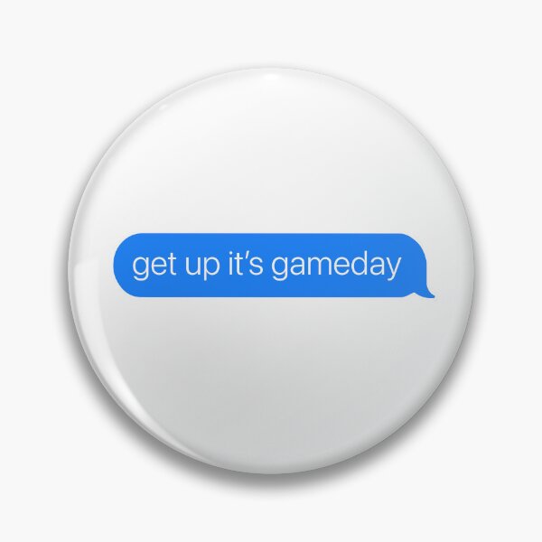 Item preview, Get Up It's Gameday designed and sold by ThreeGeeStudios.