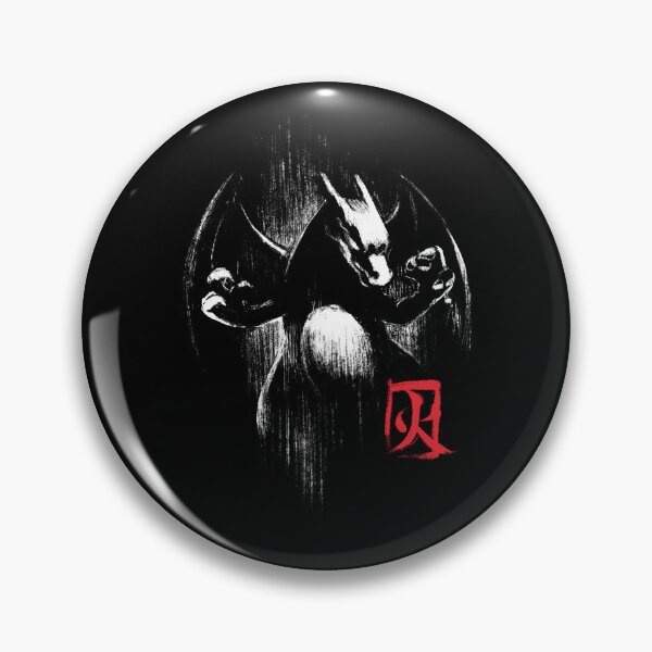 Item preview, Fire Dragon Video Game - Kanji Ink Style designed and sold by BlancaVidal.