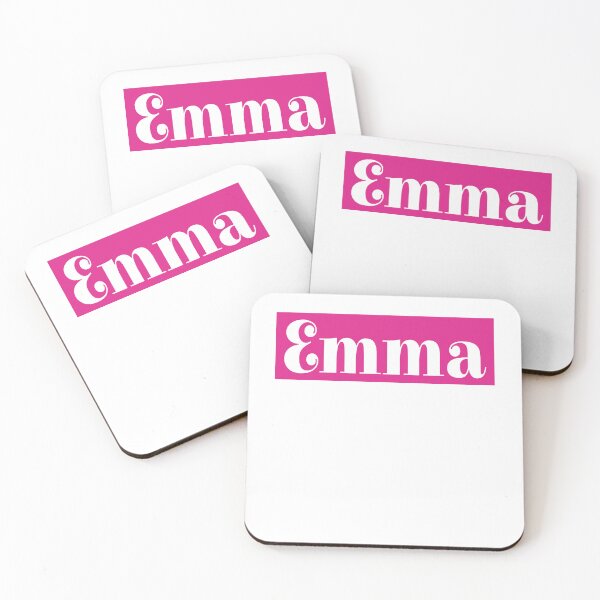 Item preview, EMMA Personalized Name Birthday Tag Family Name EMMA Girl Custom Name First Name Last Name  designed and sold by HalloweenGift.