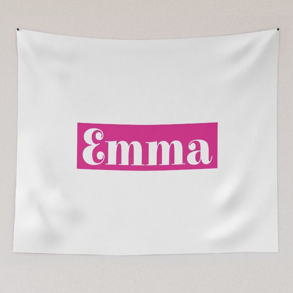 Item preview, EMMA Personalized Name Birthday Tag Family Name EMMA Girl Custom Name First Name Last Name  designed and sold by HalloweenGift.