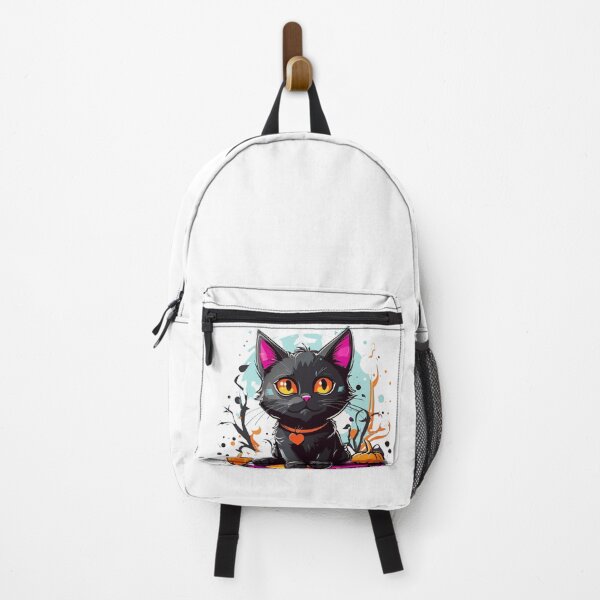 Item preview, Enchanted Ebony: Black Cat and Pumpkin Delight designed and sold by irosh madushan.