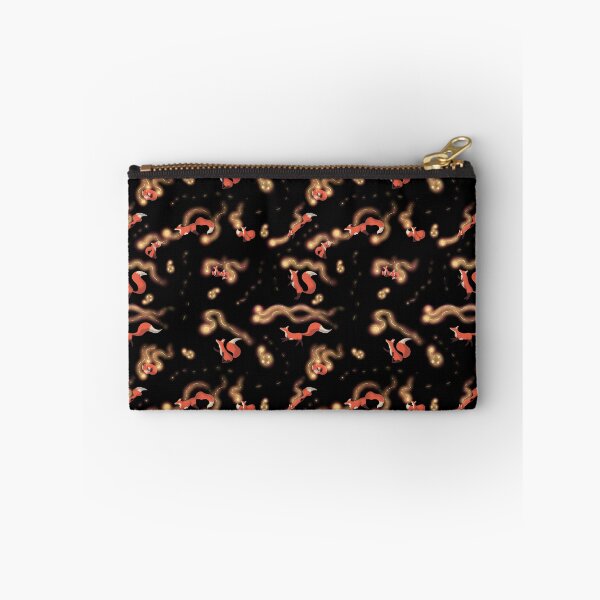 Item preview, Foxes Chasing Fireflies Pattern designed and sold by InkyFlower.
