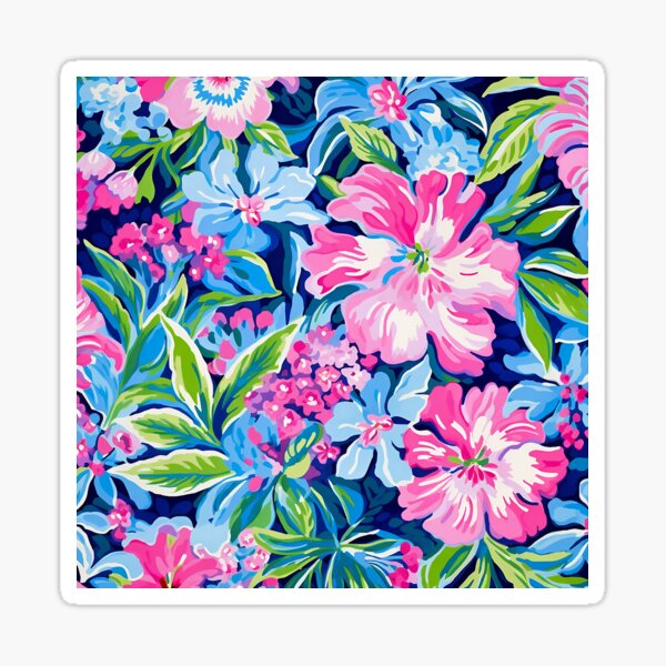 Item preview, floral preppy pattern  designed and sold by izzy2wonderland.