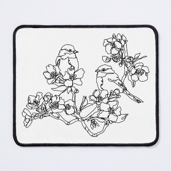 Item preview, Birds and flowers designed and sold by Roses Mond.