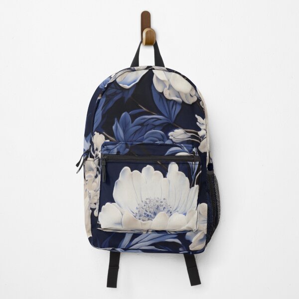Item preview, Azure Gardens: A Floral Symphony in Blue designed and sold by OurBarcode.
