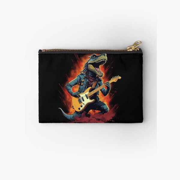 Item preview, Dinosaur Playing Guitar Dino  designed and sold by ArtFromBeyond.