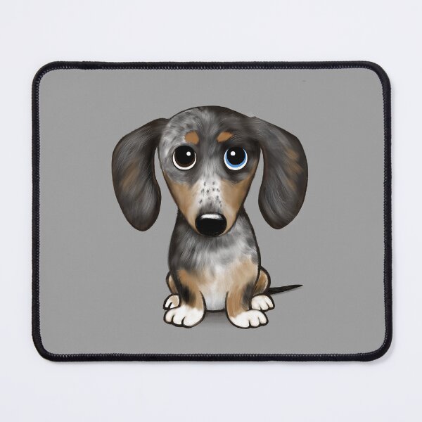 Item preview, Merle Dapple Dachshund Cute Wiener Dog  designed and sold by Jenn Inashvili.