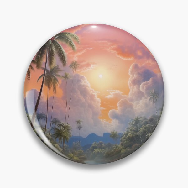 Artikelvorschau, Magical Realism - Paradise Landscape entworfen und verkauft von Retrorelax.