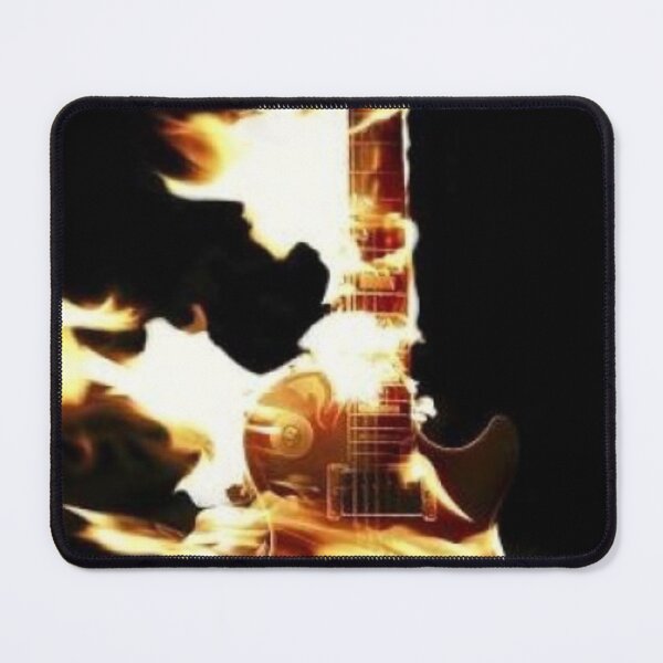 Item preview, Guitar on fire designed and sold by Sandy-shops.