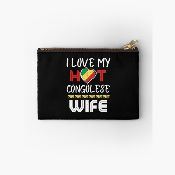 Item preview, I Love My Hot Congolese Wife Husband designed and sold by Furahisha.