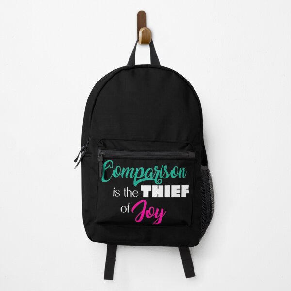 Item preview, Comparison is the Thief of Joy Black designed and sold by Hypernova Designs.
