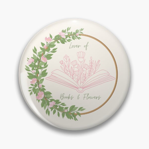 Item preview, Lover of books and flowers designed and sold by DPT-Designs.
