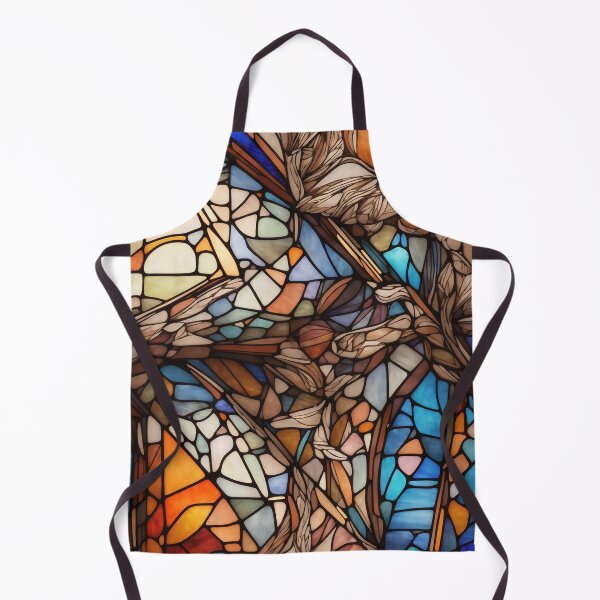 Item preview, Colorful Stained Glass with hidden Owl designed and sold by Ketique.