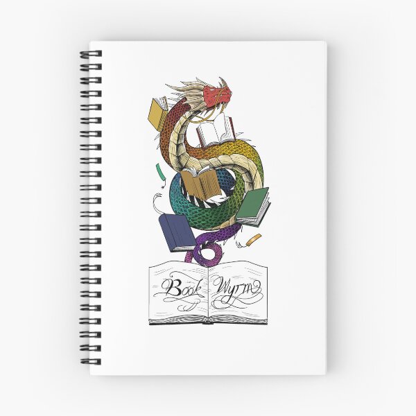 Item preview, Book Wyrm (chromatic) designed and sold by elgraphinx.