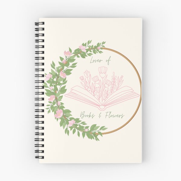 Item preview, Lover of books and flowers designed and sold by DPT-Designs.