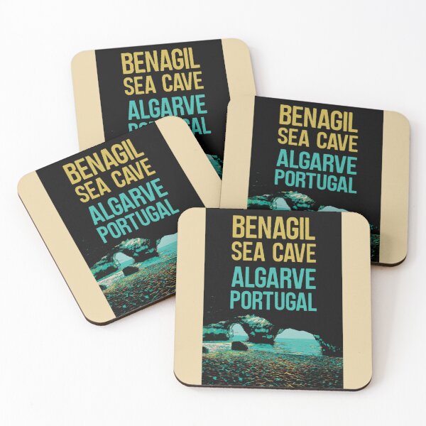 Item preview, Inside Benagil Algarve Sea Cave Illustration | Enchanting Coastal Art designed and sold by Lemomo-artworks.
