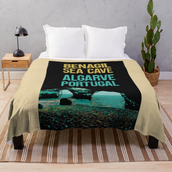 Item preview, Inside Benagil Algarve Sea Cave Illustration | Enchanting Coastal Art designed and sold by Lemomo-artworks.