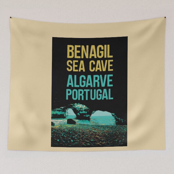 Item preview, Inside Benagil Algarve Sea Cave Illustration | Enchanting Coastal Art designed and sold by Lemomo-artworks.