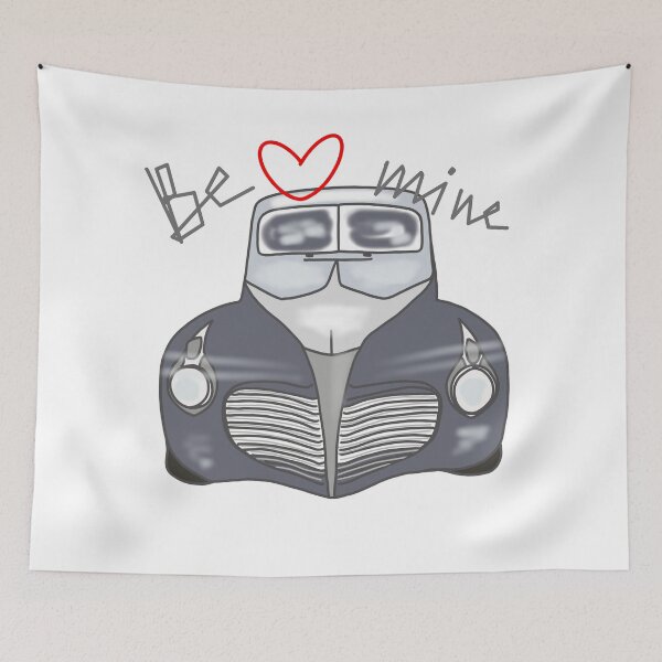 Item preview, Be mine car design designed and sold by stavina.