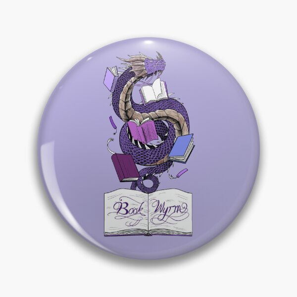 Item preview, Book Wyrm (amethyst) designed and sold by elgraphinx.