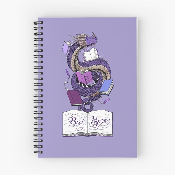 Item preview, Book Wyrm (amethyst) designed and sold by elgraphinx.