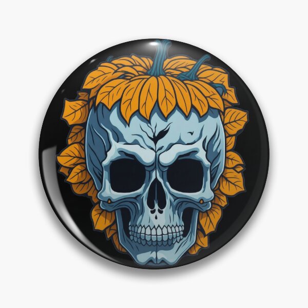 Item preview, Halloween Skull designed and sold by ArtCraftLab.