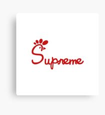 Chick-fil-A Supreme Canvas Print