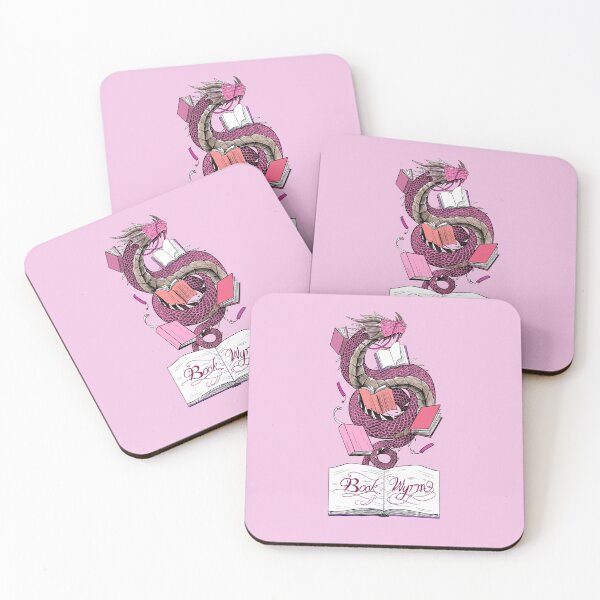 Item preview, Book Wyrm (rose) designed and sold by elgraphinx.