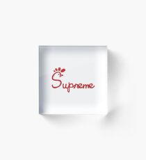 Chick-fil-A Supreme Acrylic Block