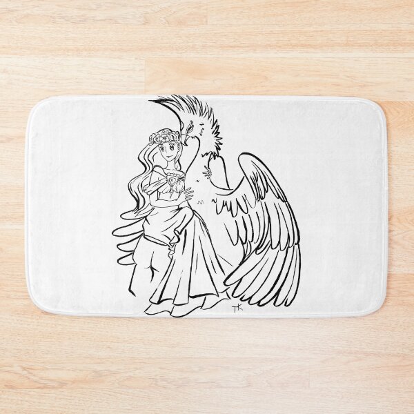 Item preview, woman with phoenix designed and sold by Anmioma.