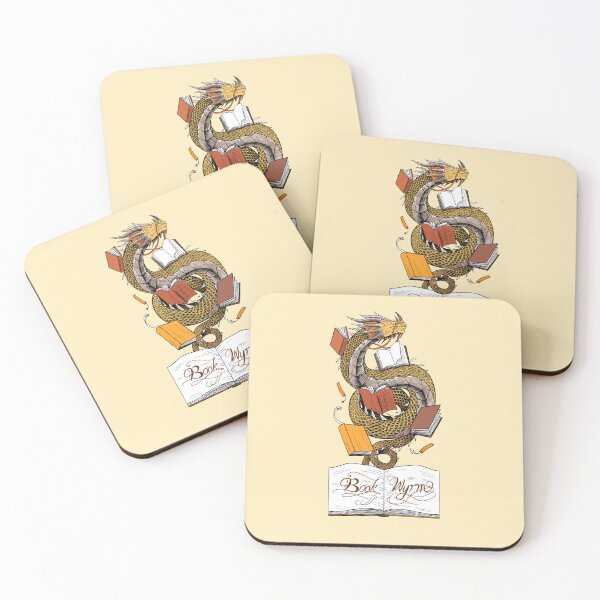 Item preview, Book Wyrm (aureate) designed and sold by elgraphinx.