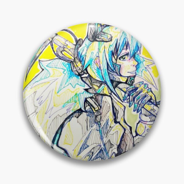 Item preview, Neko girl in cyberpunk anime style designed and sold by Estef Mos Art.