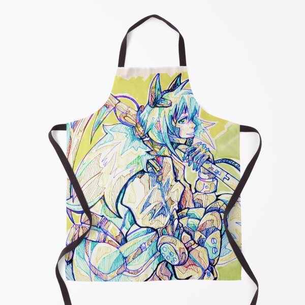 Item preview, Neko girl in cyberpunk anime style designed and sold by Estef Mos Art.