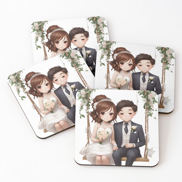Item preview, Wedding couple dressed in their finest attire designed and sold by ARinternational.