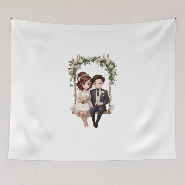 Item preview, Wedding couple dressed in their finest attire designed and sold by ARinternational.