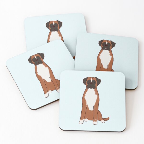 Item preview, boxer dog drawing  designed and sold by Mayarart.