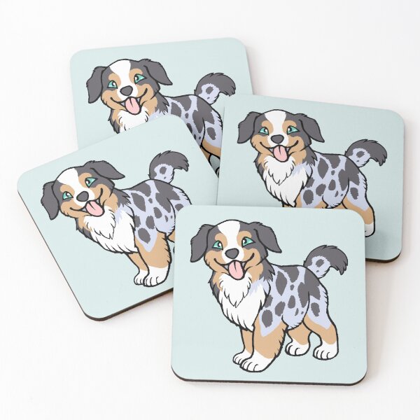 Item preview, Australian Shepherd (Doggust 2023) designed and sold by tiffatiel.