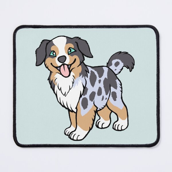 Item preview, Australian Shepherd (Doggust 2023) designed and sold by tiffatiel.