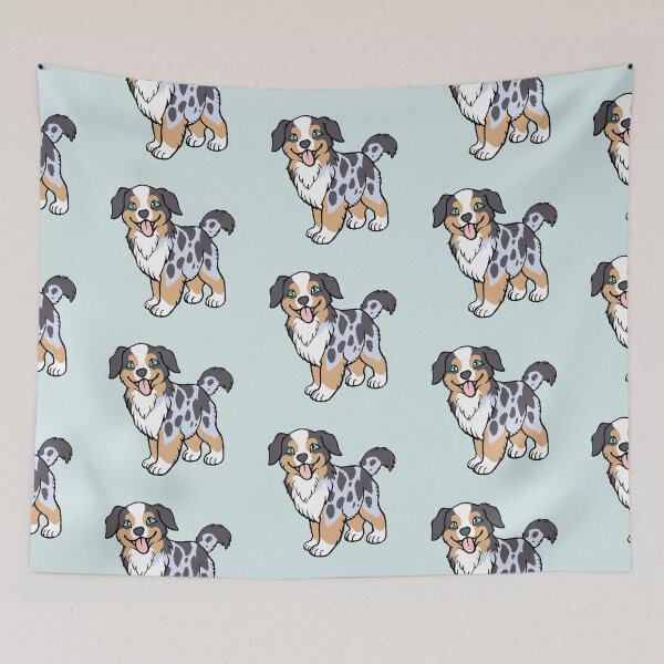 Item preview, Australian Shepherd (Doggust 2023) designed and sold by tiffatiel.