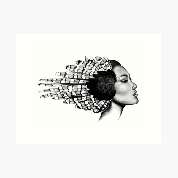 Beautiful Warrior | The Beauty Collection Art Print