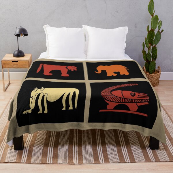 Item preview, African abstract tribal ethnic motifs art designed and sold by Alexaltay.