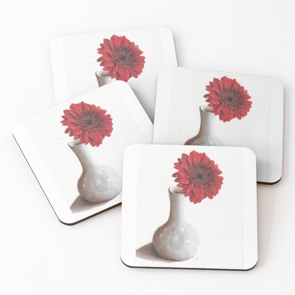 Item preview, flower in a vase designed and sold by Aure-Dessins.