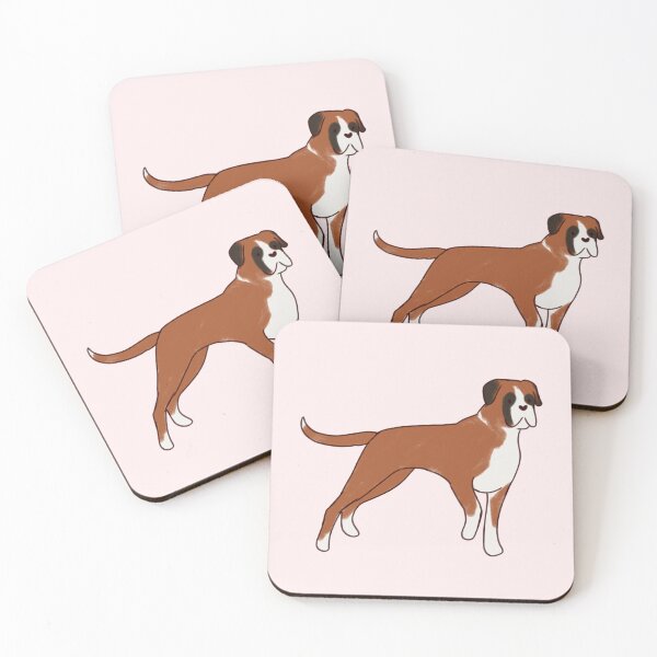 Item preview, boxer dog illustration  designed and sold by Mayarart.