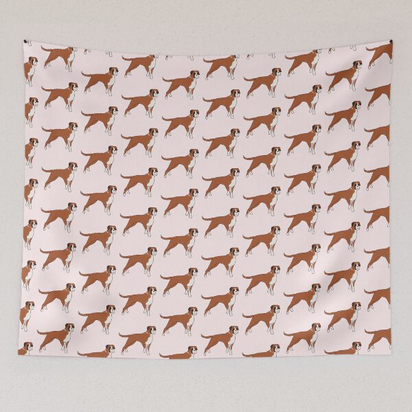 Item preview, boxer dog illustration  designed and sold by Mayarart.