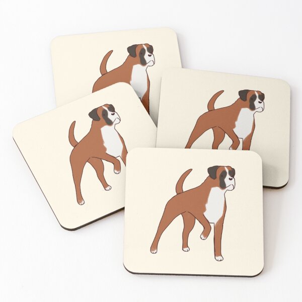 Item preview, boxer dog drawing  designed and sold by Mayarart.