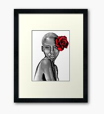 Uzuri Red | The Beauty Collection Framed Print