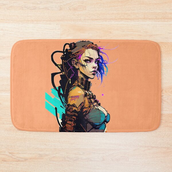 Item preview, Girl Watercolor Inkpunk Design designed and sold by Goodyzaa.