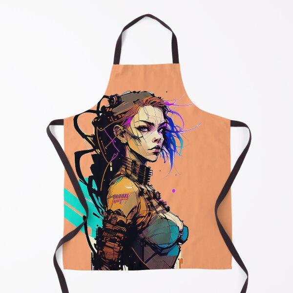 Item preview, Girl Watercolor Inkpunk Design designed and sold by Goodyzaa.