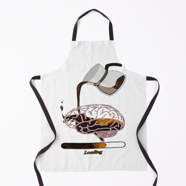 Item preview, Brain coffee loading T-shirt designed and sold by Ahmed Bakry.